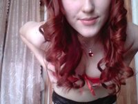 Sexy redhead young GF