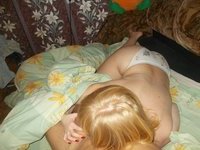 Sexlife of amateur blonde wife
