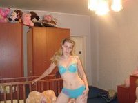 Ukrainian amateur blond girl