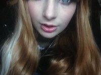 Gothic amateur teen girl