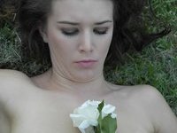 Cute amateur wife nude outdoors