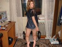 Ukrainian amateur blond girl pics collection