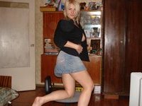 Ukrainian amateur blond girl pics collection