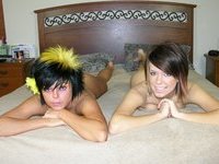 Two hot teens at my bedroom