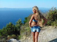 Italian amateur wife at vacation