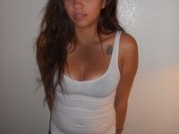 Sexy latina girl sexlfie