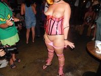 Dirty costume sex party