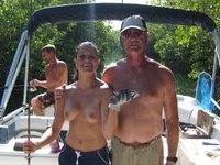 Amateur couple at vacation