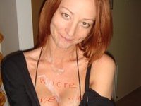 Redhead amateur wife pics collection