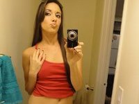 Sexy amateur brunette wife private pics