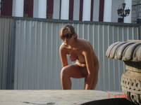 Ukrainian amateur girl public nude pics