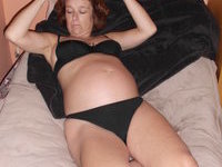 pregnant mature wife exposed
