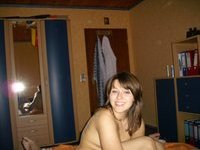Cute amateur wife nude at home