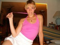 Blonde amateur wife sexlife