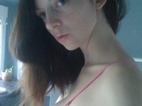 Young amateur wife naked at home