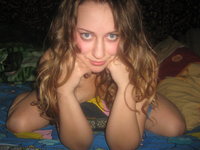 Blue eyed Ukrainian amateur girl