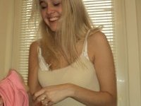 Young amateur blonde GF