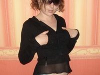 Curly amateur wife homemade pics