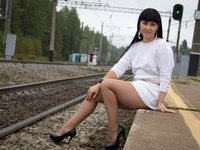 Russian brunette girl from Kirov