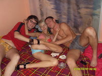 Russian swinger couple