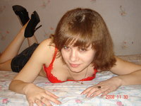 Young amateur blonde GF Irina