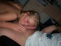 Sweet blondie GF suck and fuck pics