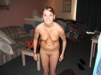 Young amateur GF nude at home