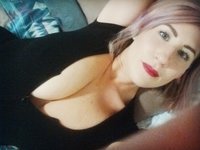 Busty babe selfie collection