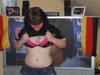 Chubby German girlfriend private pics