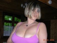 Mom with with big natural boobs