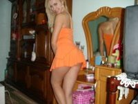 Young blonde with amazing ass