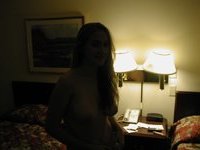 Sweet GF naked at hotel room