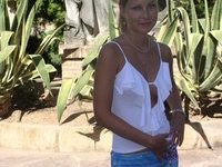 Sweet amateur blonde at vacation