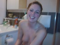 Sweet young girl naked posing