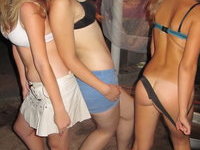 sexy teens at hen party