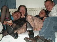 Swingers orgy with lusty girls