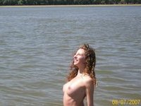 Nude girls outdoors