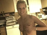 Slim blonde wife homemade porn
