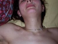 blowjob and sperm on her tits