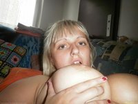 Young girl with very hot big natural boobs