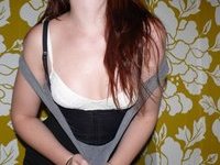 Redhead amateur girl nude posing pics