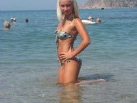 Beautiful amateur babe at vacations