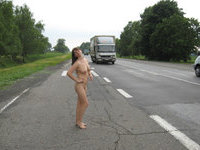 Russian exhibionist sexwife