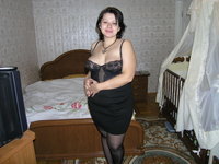 Russian amateur brunette wife Elena