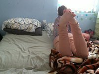 Young amateur GF in her room