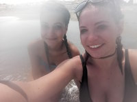 Dana & Christina hot vacation pics