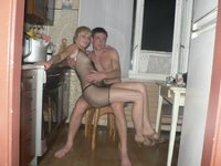 Young Russian blonde likes groupsex