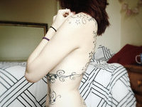 Nice young tattooed girl