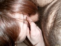 Double penetration for nice redhair girl
