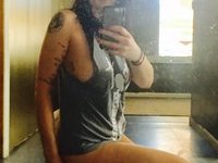 Tattoed girl with big tits
